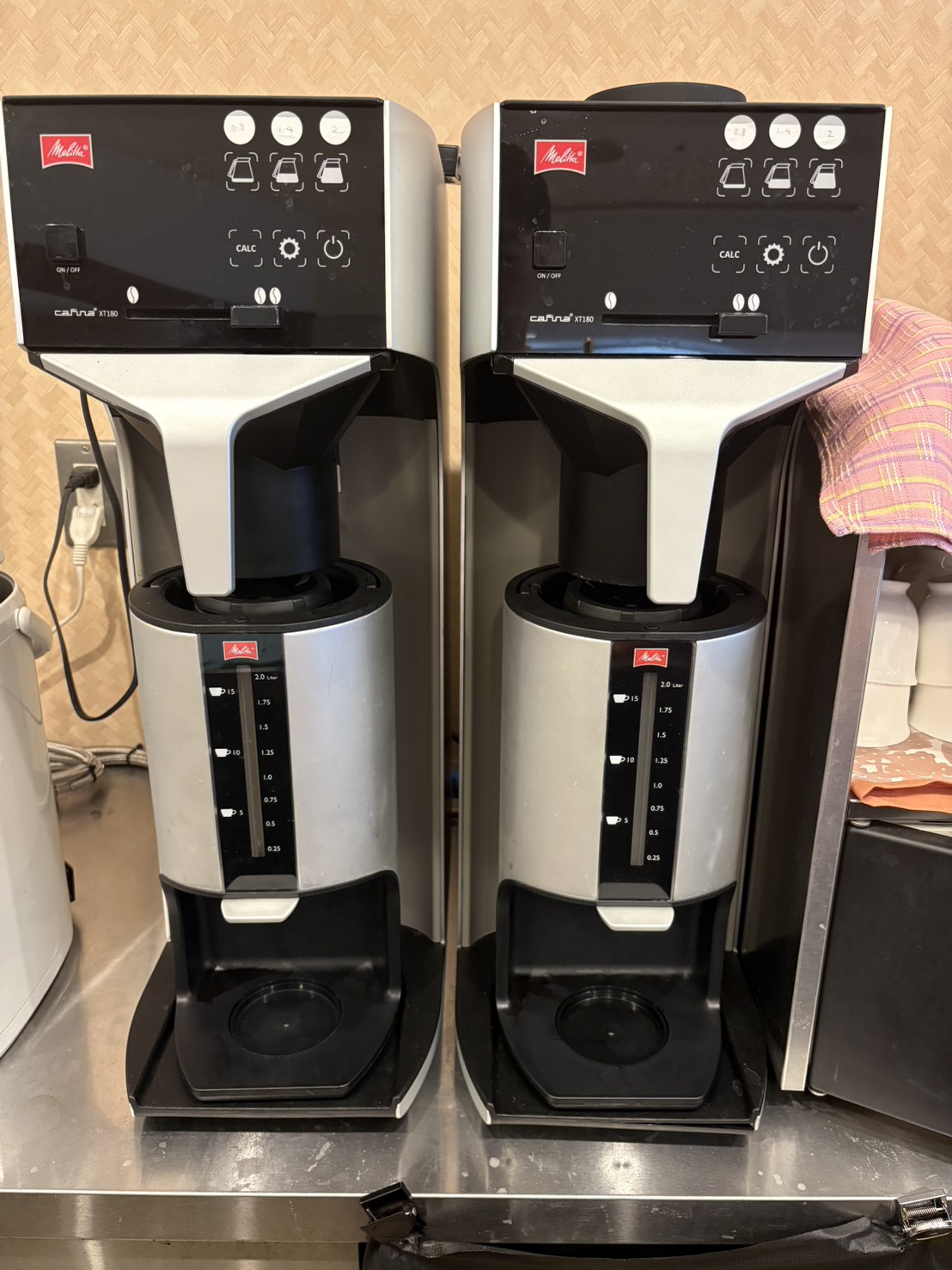 CJ CAFEで使用しているメリタ Cafina XT180 ドリップマシン